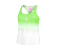 BIDI BADU Crew Gradiant Canottiera Ragazze - Verde Neon, Bianco