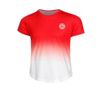BIDI BADU Crew Gradiant Junior Maglietta Ragazze-Rosso,Bianco in rosso