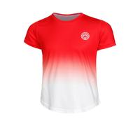 BIDI BADU Crew Gradiant Junior Maglietta Ragazze-Rosso,Bianco in rosso, Taglia: 140