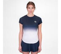 BIDI BADU Crew Gradiant Maglietta Donna-Blu Scuro,Bianco in blu scuro, Taglia: S