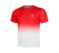 BIDI BADU Crew Gradiant Maglietta Ragazzi-Rosso,Bianco in rosso, Taglia: 140