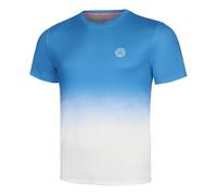 BIDI BADU Crew Gradiant Maglietta Uomini - Blu, Bianco