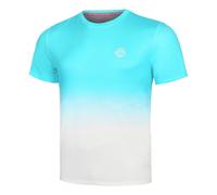BIDI BADU Crew Gradiant Maglietta Uomini - Turchese, Bianco