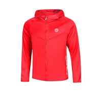 BIDI BADU Crew Hood Giacca Da Allenamento Ragazzi in rosso, Taglia: 128