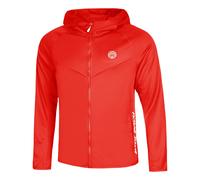BIDI BADU Crew Hood Giacca Da Allenamento Uomini-Rosso in rosso, Taglia: S