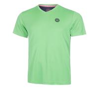 BIDI BADU Crew Inside Out V-Neck Maglietta Uomini in verde neon, Taglia: XS