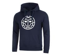 BIDI BADU Crew Logo Felpa Con Cappuccio Uomini - Blu Scuro