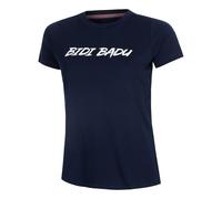 BIDI BADU Crew Logo Maglietta Donna - Blu Scuro, Taglia: XS