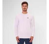 BIDI BADU Crew Roundneck Manica Lunga Uomini in bianco, Taglia: S