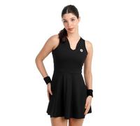 BIDI BADU Crew V-Neck Abito Donna Nero