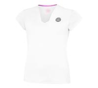 BIDI BADU Crew V-Neck Maglietta Donna in bianco
