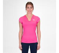 BIDI BADU Crew V - Neck Maglietta Donna Rosa, Taglia: S