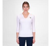 BIDI BADU Crew V-Neck Manica Lunga Donna in bianco
