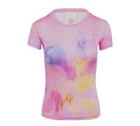 BIDI BADU Eve Tech Roundneck Maglietta Donna - Rosa, Multicolore