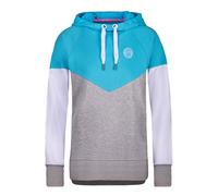 BIDI BADU Flavia Felpa Con Cappuccio Donna-Blu Chiaro,Grigio Chiaro in blu chiaro, Taglia: S