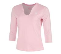 BIDI BADU Hey Laguna V-Neck Manica lunga Donna-rosa antico in rosa