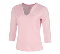 BIDI BADU Hey Laguna V-Neck Manica lunga Donna-rosa antico in rosa
