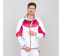 BIDI BADU Jabu Tech Giacca Da Allenamento Uomini - Rosso, Bianco