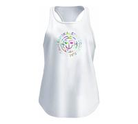 BIDI BADU Kaleido Chill Canottiera Donna in bianco, Taglia: S