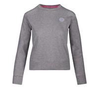 BIDI BADU Mirella Basic Crew Felpa Donna-Grigio Chiaro,Bianco in grigio chiaro, Taglia: XS