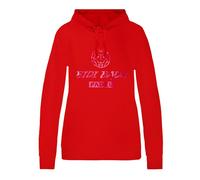 BIDI BADU Omono Lifestyle Felpa Con Cappuccio Donna - Rosso