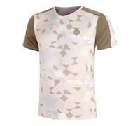 BIDI BADU Paris 2025 V-Neck Maglietta Uomini in beige, Taglia: M