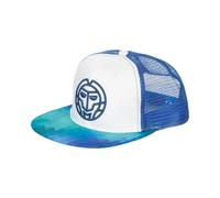 BIDI BADU Post Match Legend Mesh Printed Cappellino-Blu,Verde in blu