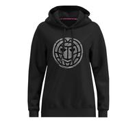 BIDI BADU Protected Leafs Chill Felpa Con Cappuccio Donna in nero, Taglia: XL
