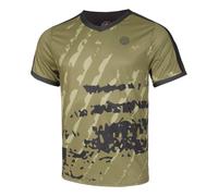 BIDI BADU Pure Wild V-Neck Maglietta Uomini in oliva, Taglia: XS