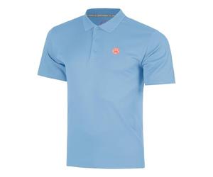 BIDI BADU Solid Polo Uomini Blu