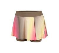 BIDI BADU Spectrum Printed Wavy Gonna Donna - Marrone, Giallo, Taglia: S