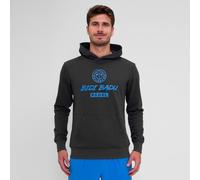 BIDI BADU Spike Logo Chill Felpa Con Cappuccio Uomini - Verde Scuro, Taglia: XS