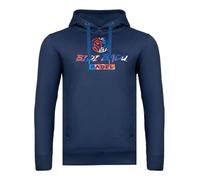 BIDI BADU Tajeu Lifestyle Hoody - Dark Blue Uomini Felpa con Cappuccio Blu Scuro M