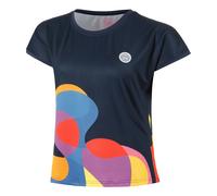 BIDI BADU Twiggy Maglietta Donna-Blu Scuro,Multicolore in blu scuro, Taglia: S