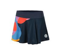 BIDI BADU Twiggy Printed Wavy Gonna Donna in blu scuro, Taglia: S