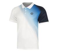BIDI BADU Watercolour Polo Uomini - Bianco, Blu