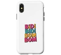 Bidi Bidi Bom Bom Latina, design per amanti della musica Custodia per iPhone X/XS