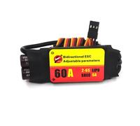 Bidirezionale Regolabile 12A 20A 40A 60A 80A 100A Brushless Uscita UBEC Per Aeromobili Nave Subacquea Elica Brushless Motore Ed Esc