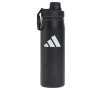 Bidon Adidas Metal Bottle Screw Top 600ml - black/black - Nero