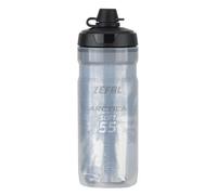 ZEFAL ARCTICA SC Borraccia MTB Termica con Tappo - Borraccia Termica Bici Isolata Ciclismo Bici da Corsa MTB - 550 ML - Argento-Blu