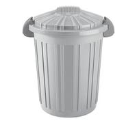 Bidoncino (23Lt) Teo coperchio doppia clip AURORA Grigio 810137410D