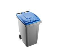 Bidone a due ruote bicolor per raccolta differenziata - 360 litri