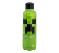 Bidone acqua Stor 00441 acciaio inox 515 ml Minecraft nero verde