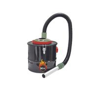 Kombo Bidone aspiracenere 10 L 600 W con soffiatore e filtro HEPA per stufa, camino, barbecue