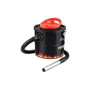 Bidone Aspiracenere Elettrico 800W Niklas Nerone 10 LT per Cenere Stufa Camino