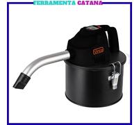 Bidone Aspiracenere Per Camino Stufa A Pellet Aspira Cenere Stufe Piccolo 4 LT