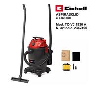 BIDONE ASPIRATUTTO Aspirasolidi e liquidi Einhell TC-VC 1930 A Art. 2342490