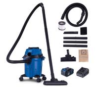Bidone aspiratutto c-nts15-x 1 batteria 4,0Ah e caricabatteria ixes Scheppach