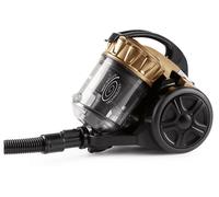 Aspiratore a traino senza sacco - DOMO - DO7297S - 700 W - 2,5 L - 79 dB - Nero / oro - Nouvo