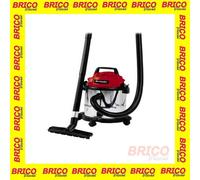 Einhell TC-VC 1812 S Aspiratutto Solidi/Liquidi, 1250 W, 80 Decibel, Rosso, Nero